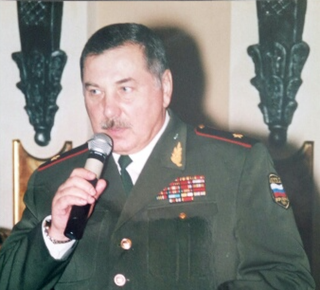 Атаман Камшилов В.В.  поздравляет с днём рождения генерал-лейтенанта К.В. Соловьёва Владимира Петровича