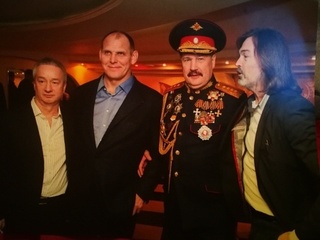 Атаман Камшилов В.В. и казаки СКВРиЗ поздравляют генерала КВ Суханова Александра Васильевича с днём рождения