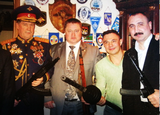 Атаман Камшилов В.В.  поздравляет с днём рождения Генерала К.В. Долгова Сергея Николаевича
