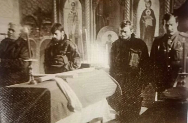 В.В. Камшилов и казаки на защите сербского народа