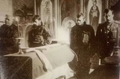 В.В. Камшилов и казаки на защите сербского народа